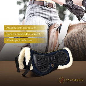 Tapis de selle demi-anglais en polaire nid d'abeille - Product Image 5