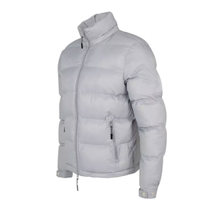 Doudoune matelassée avec doublure pour homme, en nylon, à capuche, pour l'hiver, manteau matelassé léger et personnalisé de haute qualité - Product Image 6