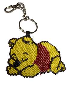 Elegante llavero decorativo hecho a mano con cuentas para coche y bolso a precio de fábrica - Product Image 1