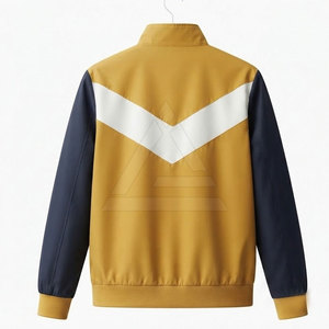 Veste réversible double face pour homme, légère, en nylon et polyester, avec fermeture éclair, à capuche, décontractée, pour les voyages en plein air, toutes saisons - Product Image 2