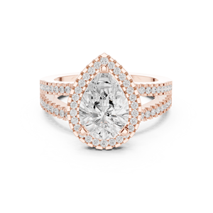 ENGRAVE Bague en pierre de lune 10k pour femme avec bande réglable - Product Image 2