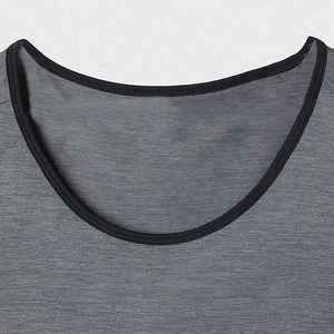 SOLID INTERNATIONAL High Quality Men's Adult Size <b>Tank</b> <b>Top</b> Quick Dry Breathable Eco Friendly Polyester Cotton Hip Hop Style - Product Image 5