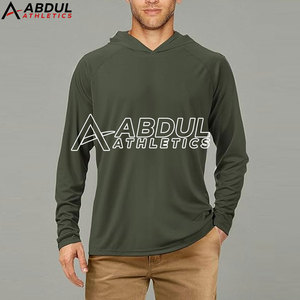 Sweat-shirts de fitness pour hommes, tissu extensible flexible, idéal pour les séances de cardio, les entraînements en salle de sport et les entraînements en plein air - Product Image 6