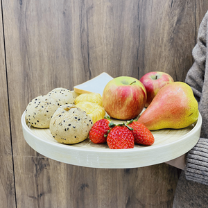 2025 grand plateau de service en bambou rond personnalisable contact alimentaire étanche et léger pour la maison hôtel utilisation Vietnam fournisseur - Product Image 3