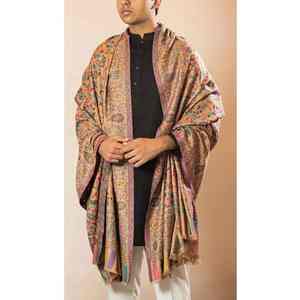 Chal de Pashmina Estampado Premium, Suave, Cálido, Transpirable, Hecho a Mano, Diseño Elegante y Lujoso para Hombre - Product Image 1