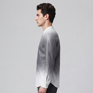 Chemise en cuir pour homme avec boutons sur le devant, chemise en cuir véritable pour homme, chemise en cuir PU à manches longues pour garçon, chemise en cuir OEM pour homme - Product Image 3