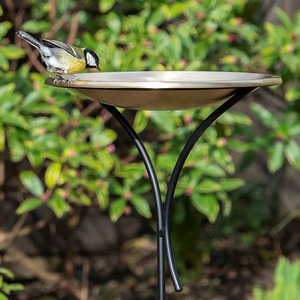 Bain d'oiseaux en laiton design, pour jardin extérieur, résistant à la rouille, décoratif, fait main, de qualité supérieure. - Product Image 6