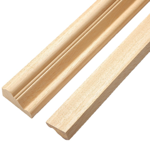 Solid Wood Baseboard and Floor Edge Trim for Contractor Projects Interior Skirting Board Moulding Bulk Supply Custom Profile OEM - Product Image 1