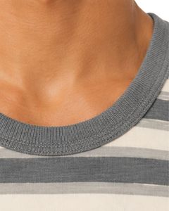 Gray <b>White</b> Striped <b>Men</b> Cotton Tank Top Sleeveless <b>Vest</b> Casual Summer Gym Fitness Shirt Breathable Loose Fit Streetwear Tank Top - Product Image 5