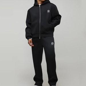 Servicio OEM, Diseña Tu Propio Chándal Personalizado, Chándal Oversize de Algodón 100% para Hombre, Ropa Deportiva Urbana - Product Image 1