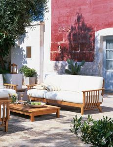 Juego de Sofás de Madera de Teca Premium para Exteriores, Muebles de Jardín y Patio, Fabricante Indonesio, Juego de Salón para Resort o Villa - Product Image 5