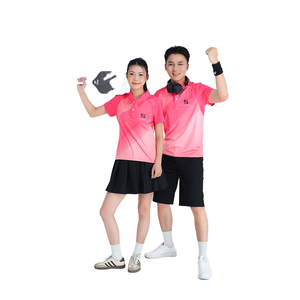 Short Sleeve Customizable Printed Polyester Sports Jerseys Collar Unisex Outdoor Teamwear Team Training Uniform Gear - Product Image 1