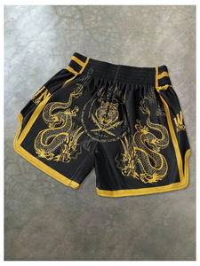 Personalizado ligero boxeo jiu jitsu kimono pantalones cortos hombres Fight Gear entrenamiento gimnasio desgaste secado rápido deportes Kickboxing pantalones cortos de lucha libre - Product Image 5