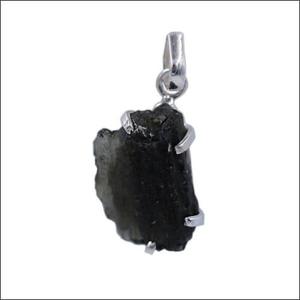 Colgantes Synergy de Plata 925 con Piedra Preciosa, Engaste de Garra, Romántico, Minimalista, Solitario, para Mujer, Aniversario - Product Image 1