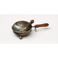 Brûleur d'encens en bois de santal arabe moderne fait main avec couvercle en laiton, écologique, en métal, anti-odeur, pour la maison, printemps, été, automne