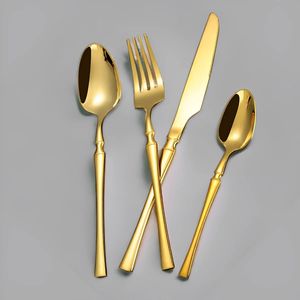 Ensemble de couverts en métal robuste, cuillère, fourchette et couteau en acier inoxydable pour restaurant, hôtel et cuisine commerciale - Product Image 5