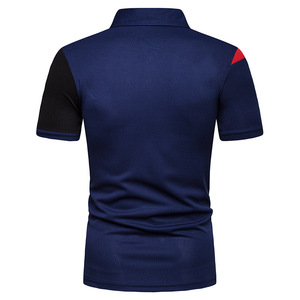 Polo amarillo mostaza para hombre, camiseta de golf informal de algodón de manga corta, camiseta transpirable de color sólido - Product Image 3
