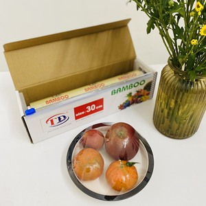Gran oferta 2026: Rollo gigante de film estirable de PVC de grado alimenticio para envasado y conservación de alimentos, listo para enviar, longitud 400m - Product Image 2