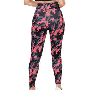 Leggings de Mujer de Nuevo Diseño, Colores Personalizados, Tejidos, Cintura Alta, Pantalones de Yoga, Ropa Deportiva, Transpirables, Ecológicos, Antibacterianos, de Secado Rápido - Product Image 3