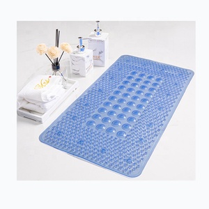 Tapis de douche antidérapant à ventouses, grand et doux - Product Image 4