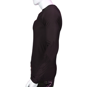Haut de compression personnalisé pour homme à manches longues, sublimé, pour BJJ MMA, séchage rapide, respirant, pour la gym et le fitness - Product Image 6