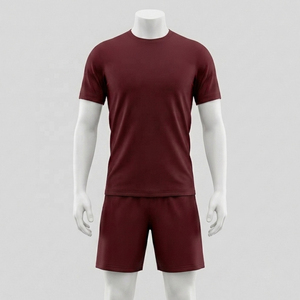 Camiseta de Manga Corta para Hombre, Cuello Redondo, Color Sólido, Corte Regular, Tejido de Punto, Diseño Liso, Ecológica, Lavado Ácido, 320g - Product Image 3