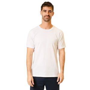 T-shirts pour hommes en coton de haute qualité, couleur unie, coupe classique, vêtements d'été, impression personnalisée, marque privée - Product Image 1