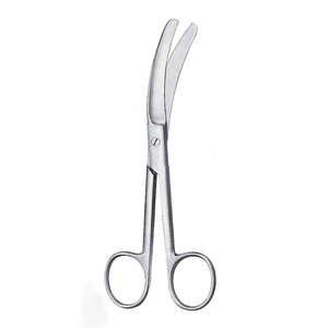Ciseaux chirurgicaux en acier inoxydable Iris, lame courbée recouverte, bord tranchant, haute qualité, usage médical hospitalier - Product Image 6