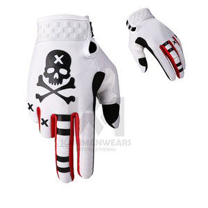 Gants de motocross durables, gants de protection à doigts entiers pour VTT, avec paume absorbant les chocs, articulations renforcées et poignet réglable - Product Image 1