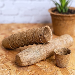 Macetas de fibra de coco para viveros al por mayor, otros suministros de jardinería a bajo precio, macetas de fibra de coco para plantar. - Product Image 1