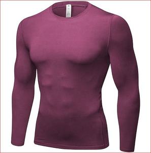 Custom Printed High Quality <b>MMA</b> <b>Rash</b> <b>Guard</b> Long Sleeve Polyester/Spandex - Product Image 2