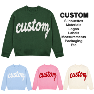 เสื้อสเวตเตอร์ไหมพรมอะคริลิคทรงหลวมคอกลมลายโครงกระดูกฮาโลวีนสำหรับผู้ชาย สไตล์ลำลองสำหรับฤดูใบไม้ร่วง - Product Image 2