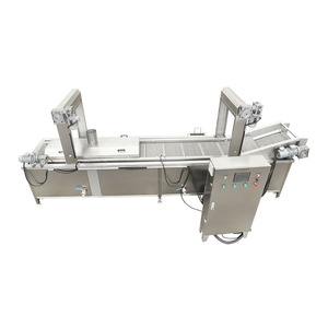 Línea Industrial para freír pescado, máquina freidora de maní y pollo, máquina freidora continua, máquina transportadora para patatas fritas francesa - Product Image 3