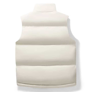 Mens Puffer Quilted Vests & Waistcoats Bubble Warm Men's Vest Jacket Stand Collar Winter Outwear Sleeveless <b>Gilet</b> Jackets Adults - Product Image 2