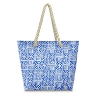 Sac à main à motif style polynésien pour femmes, livraison directe POD, sac fourre-tout décontracté pour les vacances