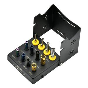 Kit de 12 Piezas de Fresas Dentales de Acero Quirúrgico, Color Negro, para Uso Manual - Product Image 5