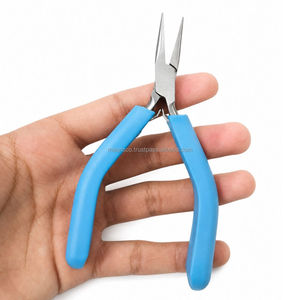 Alicates de punta fina ZETOMED PRO de 5 pulgadas, de alta calidad, ligeros, para trabajos precisos, herramienta para la fabricación de joyas, opciones personalizadas - Product Image 1