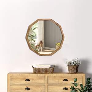 Marco de Espejo de Madera de Estilo Clásico, Ecológico y Duradero, Espejo de Pared Resistente - Product Image 2