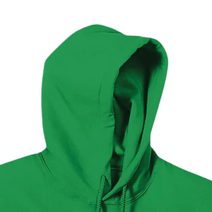 AKA The Quad Club 4 Embroidered Hoodie AKA <b>Green</b> Premium Cotton Fleece Pullover Hooded Sweatshirt Unisex - Product Image 2