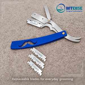 Professional Straight Edge Barber <b>Razor</b> Folding Shavette Hair Cutting <b>Razor</b> <b>for</b> <b>Men</b> Grooming - Product Image 6