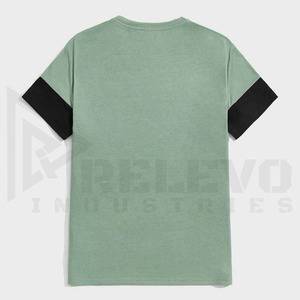 เสื้อเชิ้ตผู้ชายผ้าฝ้ายผสม 230 GSM สองสี ผ้าเนื้อนุ่ม ซับในสีตัดกัน สวมใส่สบายทุกวัน - Product Image 3