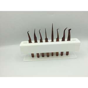 Juego de Pinzas para Cejas de Acero Inoxidable de Marca Profesional Personalizadas, Modelo 253, de Pakistán - Product Image 1