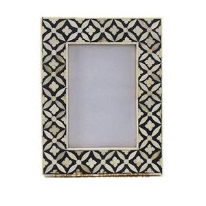 Cadre photo ethnique de luxe avec incrustation d'os pour le salon et la chambre à coucher, disponible en différents motifs - Product Image 4