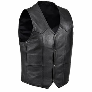 Hells Angels Frankfurt 100% Cowhide <b>leather</b> <b>vest</b> new riding <b>vest</b> - Product Image 1