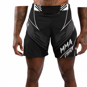 Shorts de combat MMA personnalisés pour hommes, sublimation, shorts de grappling BJJ sans kimono, respirants, séchage rapide, vêtements de sport d'entraînement, OEM - Product Image 2