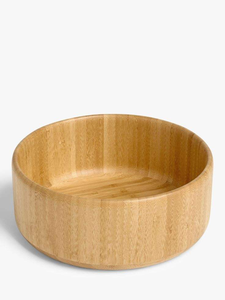 Natural wooden salad bowl eco friendly handmade for fruits snacks <b>pasta</b> farmhouse - Product Image 4