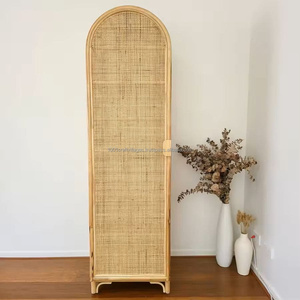 Estantería ecológica de ratán hecha a mano, logotipo personalizado, tamaño personalizable, para escuela diseño moderno de Color, hotel, hogar, origen de Vietnam - Product Image 4