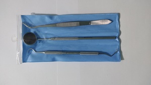 Juego de 3 Herramientas de Diagnóstico Dental, Kit de Examen Dental Básico, 3 Piezas de Instrumentos Quirúrgicos Dentales Básicos con Empuñadura Manual - Product Image 3