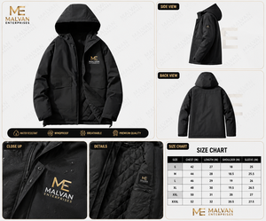 Hot Sales for Men Casual Stand Puffer Jacket Zipper Custom Winter Hood Loose Fit Woven <b>Bubble</b> <b>Coat</b> for Outdoor Utility Use - Product Image 5