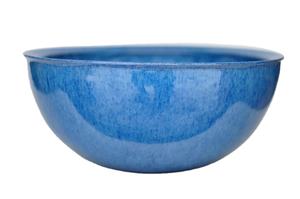 Tazón de Sopa de Cerámica Esmaltada Azul Océano, Diseño Redondo Profundo, Interior Liso, Duradero, Apto para Alimentos, Perfecto para Comer a Diario y para Regalar - Product Image 2